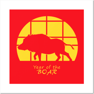 Year of the Boar Posters and Art